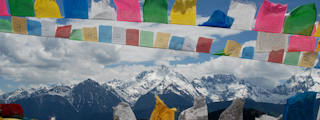 Montagne sacrée tibétaine