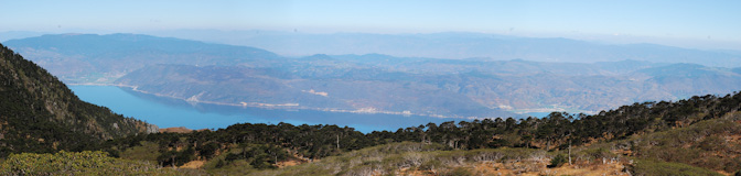 Vue sur le lac de Dali